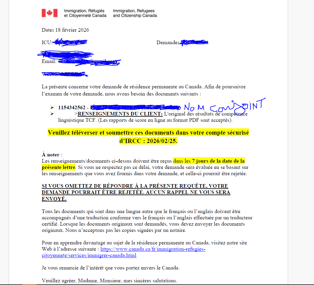 ADR TCF Help !!!