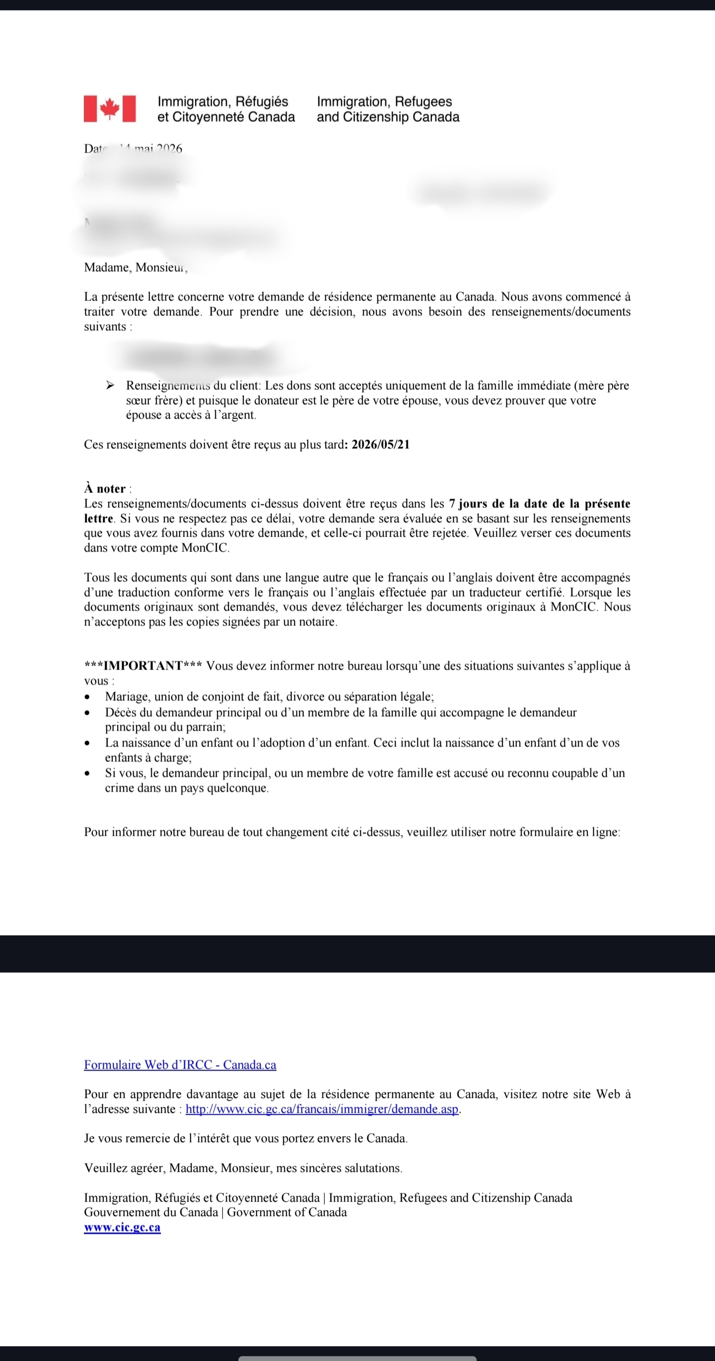 ADR preuve de fond